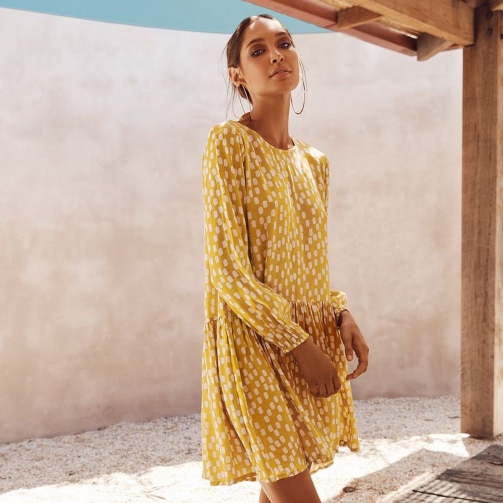 Mister Zimi Elsa Dress in Chartreuse